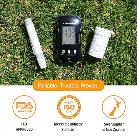 Blood Glucose Monitor Kit with 100 Blood Sugar Test Strips